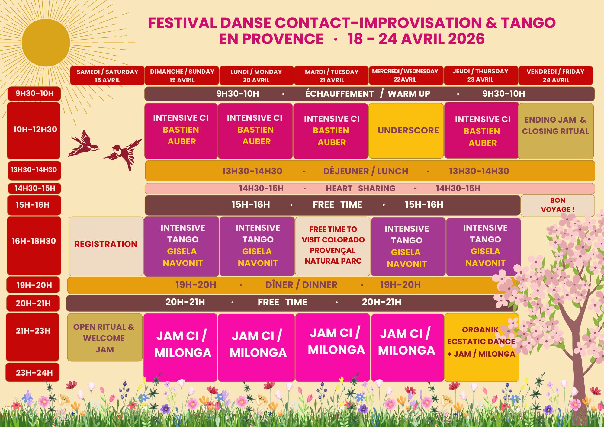 Programme Festival En Provence spring 2026